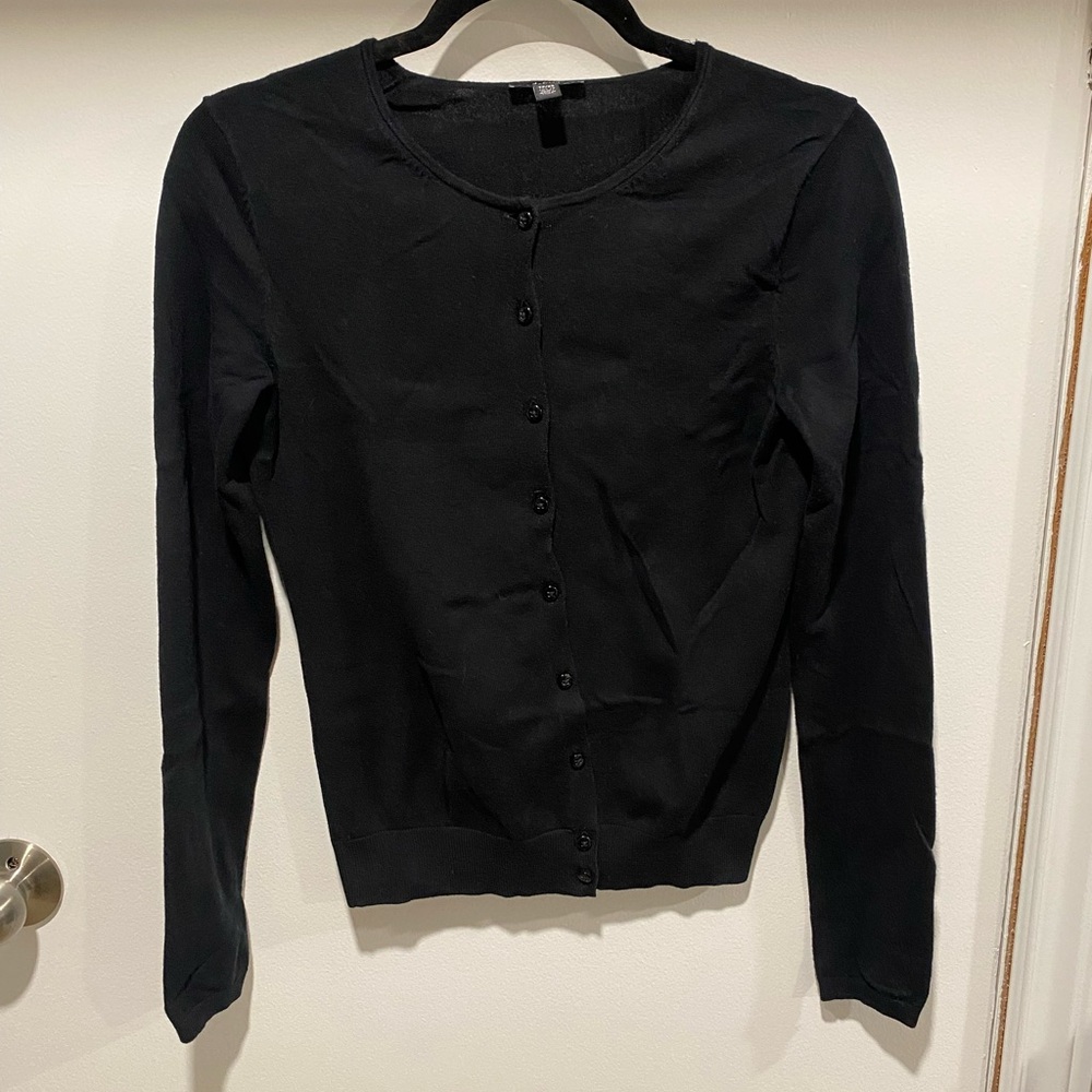 Jacob Black Knit Sweater